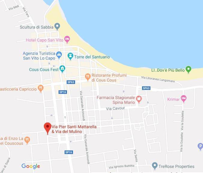 Case Colombo E Mattarella By Trerose Properties - Appartamenti Centrali Con Wi-Fi E Posto Auto Privato Gratuito San Vito Lo Capo Exterior foto
